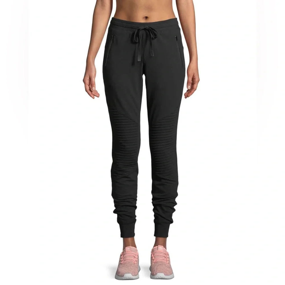 ALO Urban Moto Sweatpants Cuffed Joggers